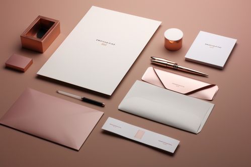 办公用品视觉呈现新高度 信纸、VI样机与摄影图的整合与应用